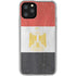 Egyptian Flag Distressed iPhone 11 Pro Clear Case